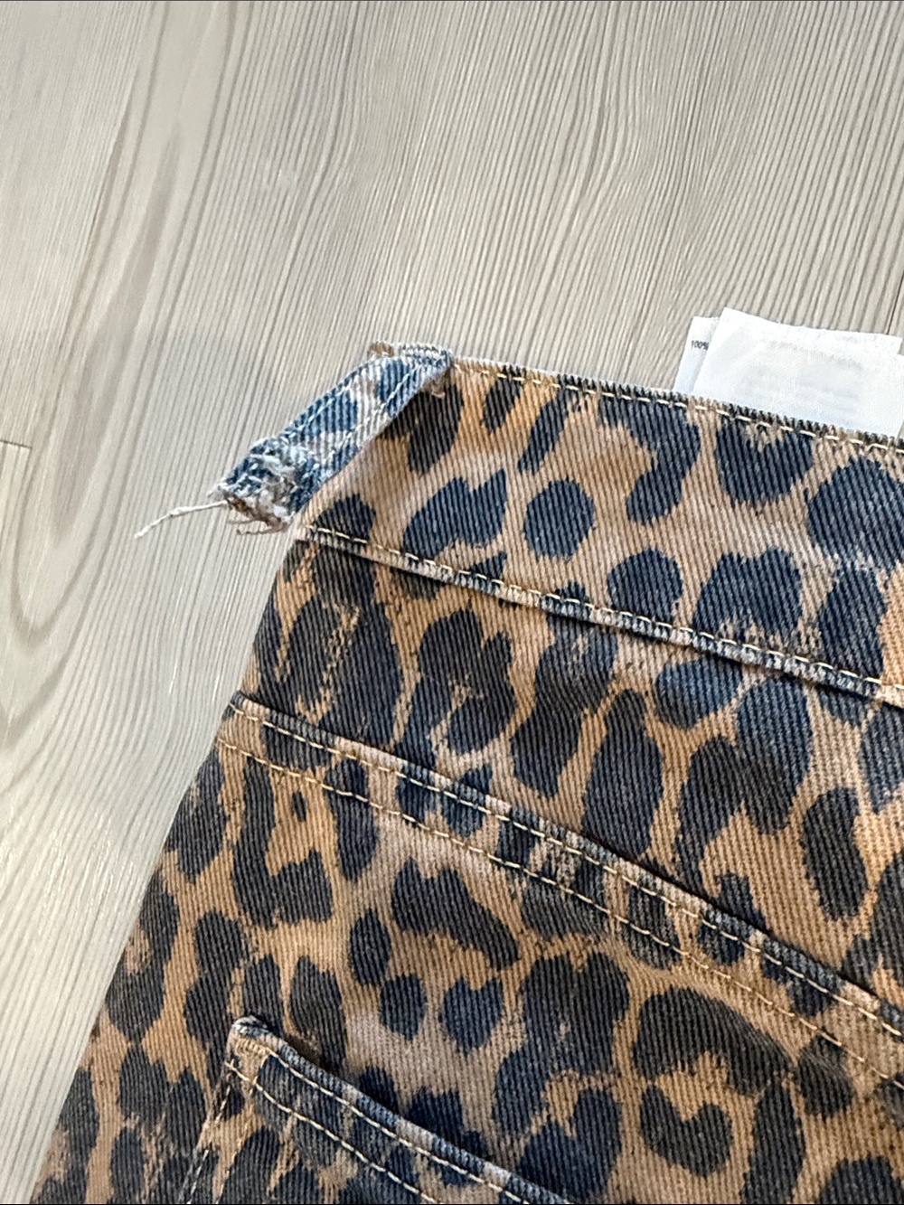 Damson Madder Leopard Print Cargo Pants - Brown - Picture 8 of 8